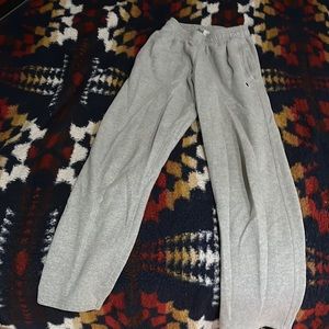 Small light grey champion sweat pants